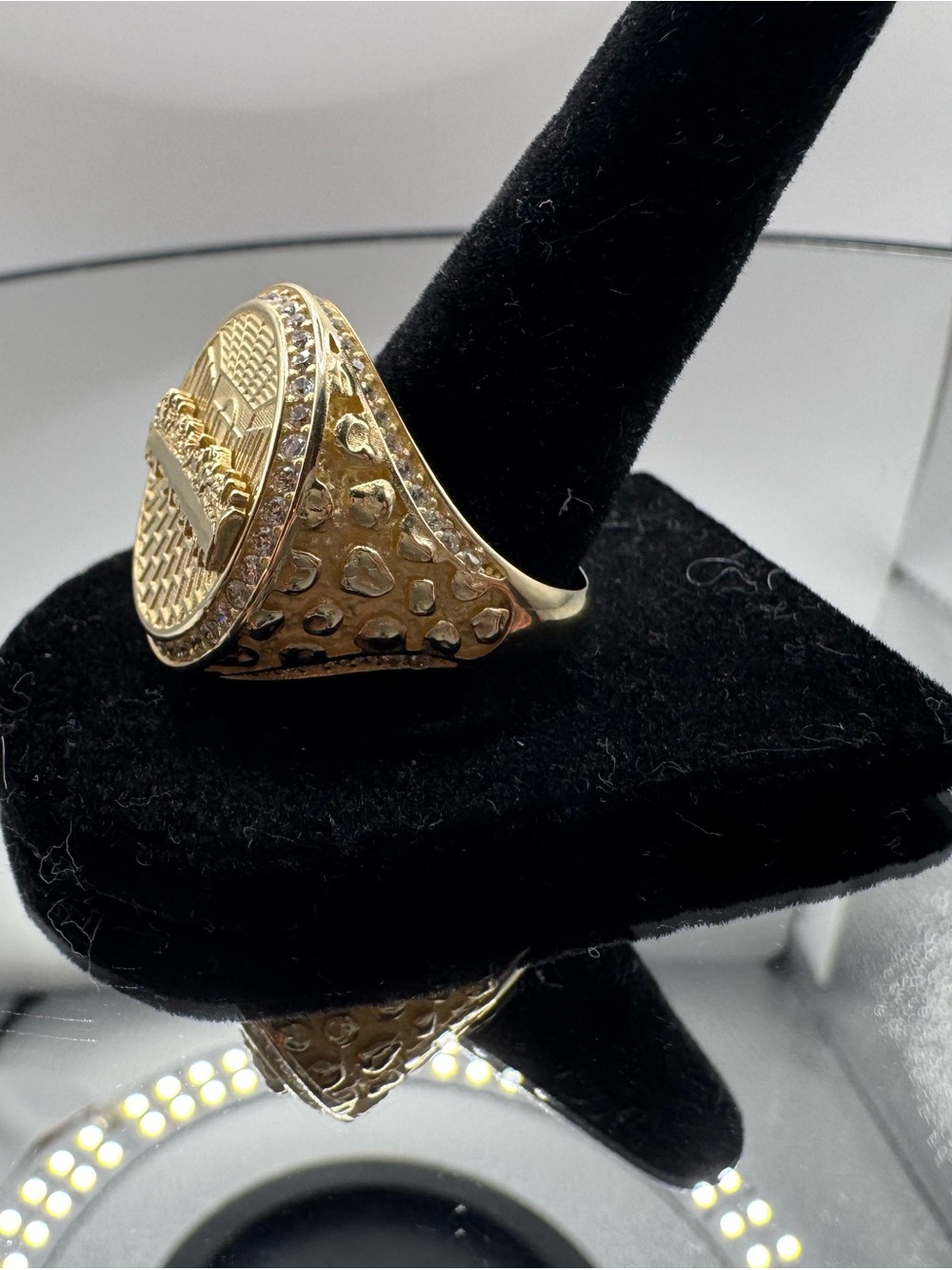Anillo en oro 10K talla 11.5. AVAILABLE ON ANYSSHOP.com